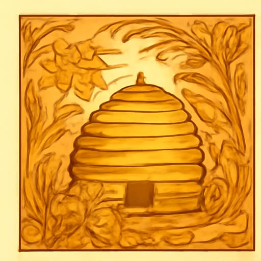 Spring valley harvest illustration