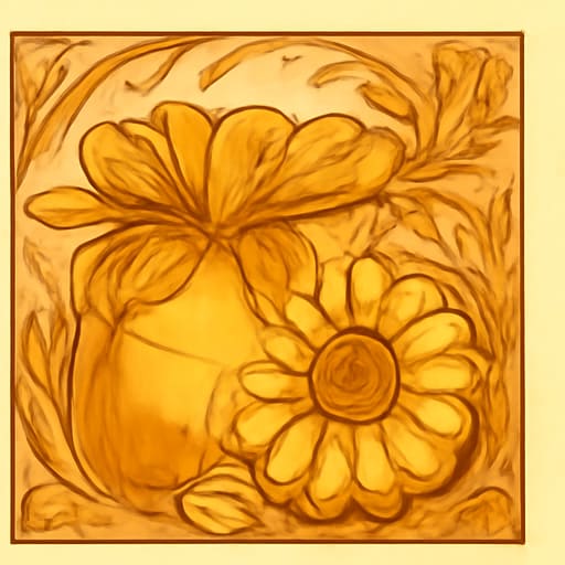 Honey moving from hive to table illustration