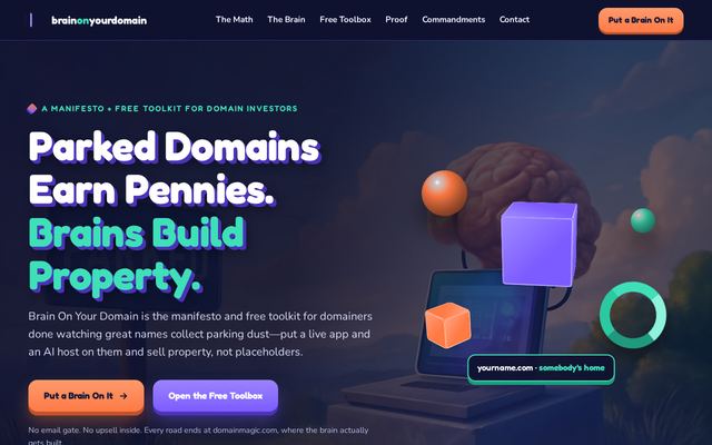 brainonyourdomain.com-f1 design