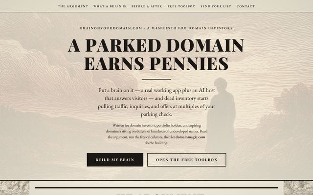 brainonyourdomain.com-v3 design