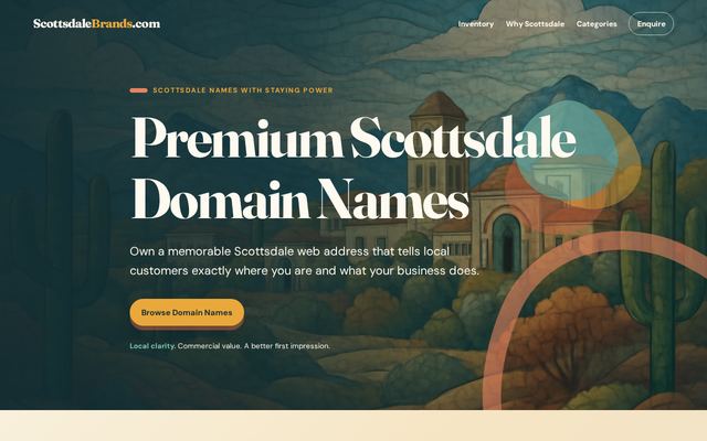 scottsdalebrands.com design