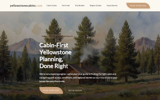 yellowstonecabins.com-dm design
